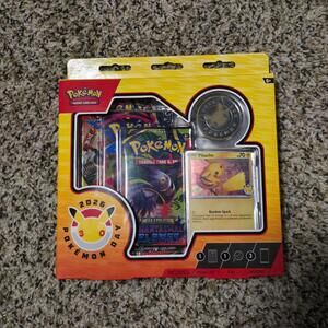 Pokémon Phantasmal Flames 2026 Pokémon Day Box Booster Packs & Pikachu Promo NIB